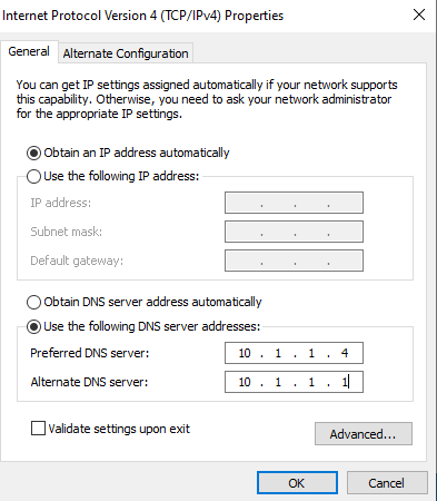 DNS Settings